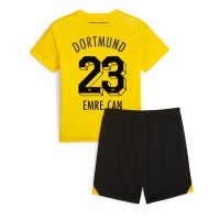 Borussia Dortmund Emre Can #23 Replica Home Minikit 2023-24 Short Sleeve (+ pants)